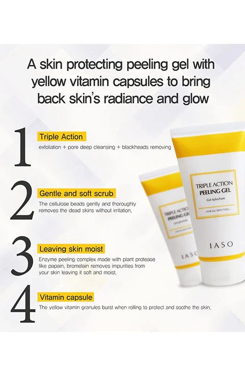 [IASO] Triple Action Peeling Gel - Palace Beauty