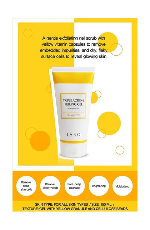 [IASO] Triple Action Peeling Gel - Palace Beauty