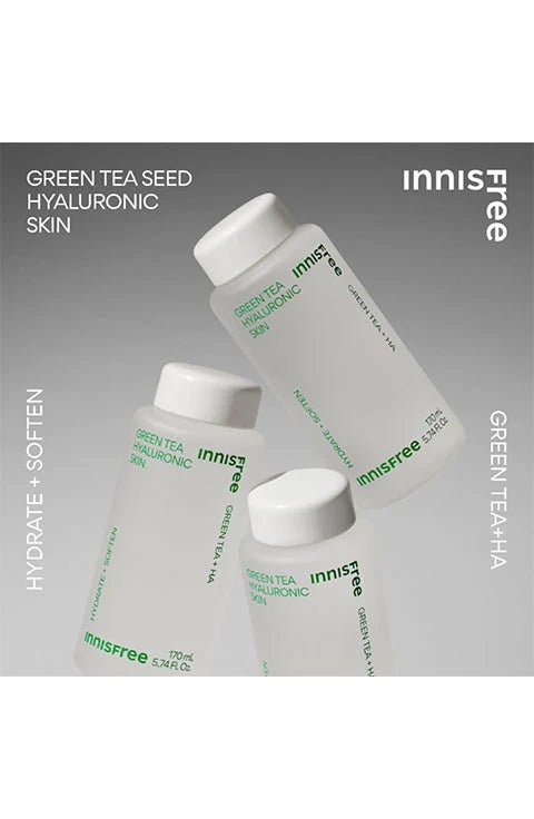 [INNISFREE] Green Tea Hyaluronic Skin (170ml) - Palace Beauty