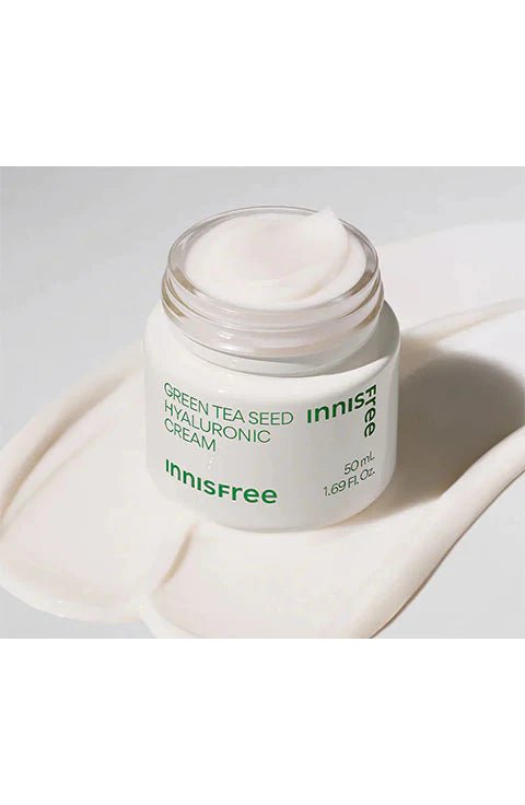 [INNISFREE] Green Tea Seed Hyaluronic Cream (50ml) - Palace Beauty