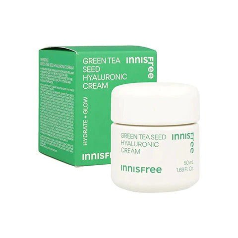 [INNISFREE] Green Tea Seed Hyaluronic Cream (50ml) - Palace Beauty
