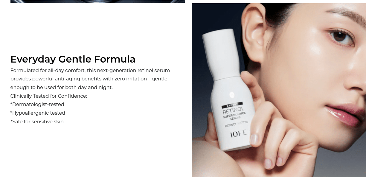 [IOPE] Retinol Super Bounce Serum RX™ 1% (30ml) - Palace Beauty