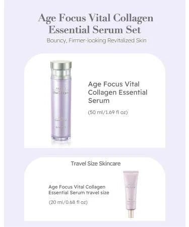[ISA KNOX] Age Focus Vital Collagen Essential Serum 50ml/1.69fl.oz - Palace Beauty