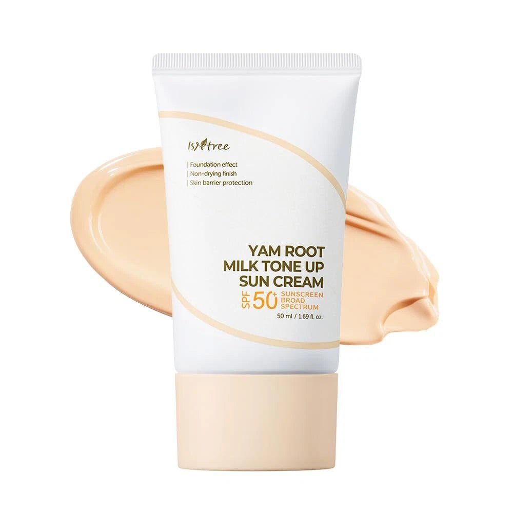 [Isntree] Yam Root Milk Tone Up Sun Cream SPF50+ Broad Spectrum 50ml OTC(US FDA STANDARD) - Palace Beauty