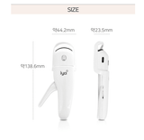 [Iya] Heated Eyelash Curler (white) - Palace Beauty