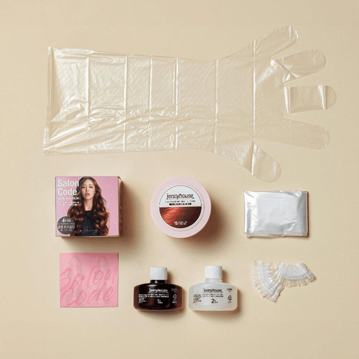 [JENNY HOUSE] New Salon Code Glam Hair Color 70ml - Palace Beauty