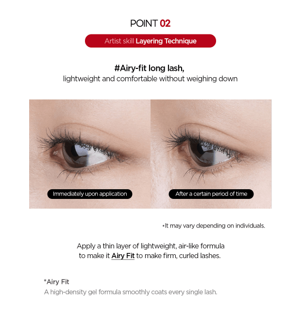 [JUNG SAEM MOOL] Style Up Lash Mascara (Black) - Palace Beauty