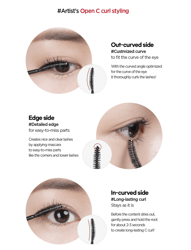 [JUNG SAEM MOOL] Style Up Lash Mascara (Black) - Palace Beauty