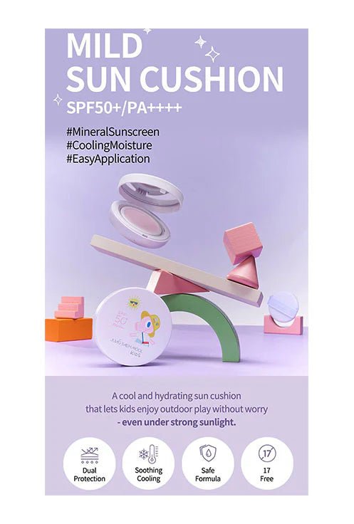 [JUNGSAEMMOOL] KIDS Mild Sun Cushion (18g/0.63fl.oz) - Palace Beauty