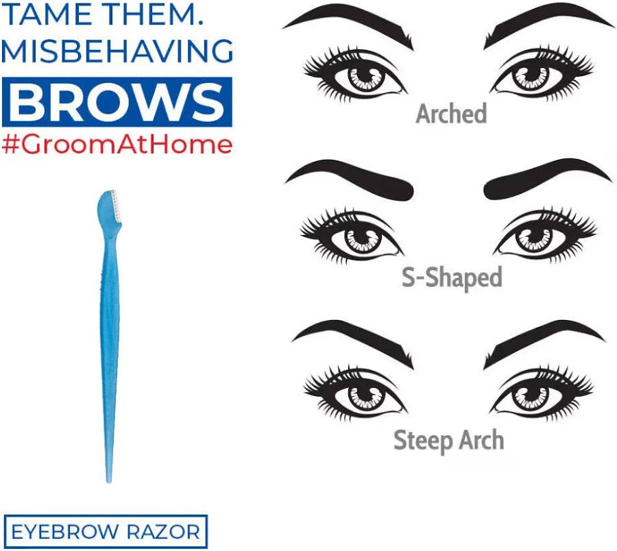 [KAI] Can Eyebrow Razor (3pcs) - Palace Beauty