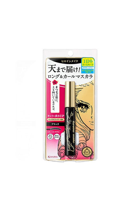 [KISS ME] Heroine Make Long Up Mascara Super Waterproof [black/brown] (6g) - Palace Beauty