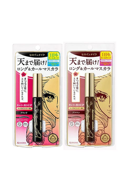 [KISS ME] Heroine Make Long Up Mascara Super Waterproof [black/brown] (6g) - Palace Beauty