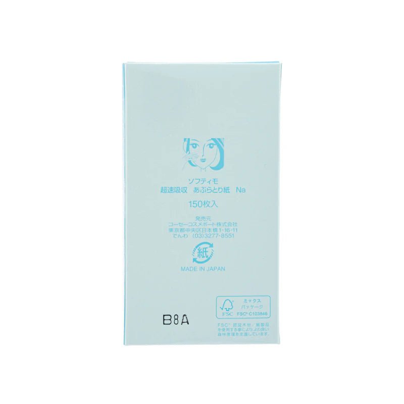 [Kose] Softymo Oil-Blotting Paper Sheet (150Pc) - Palace Beauty