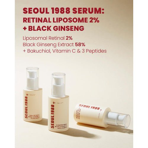 [KSECRET] SEOUL 1988 Serum Retinal Liposome 2% + Black Ginseng 30ml - Palace Beauty