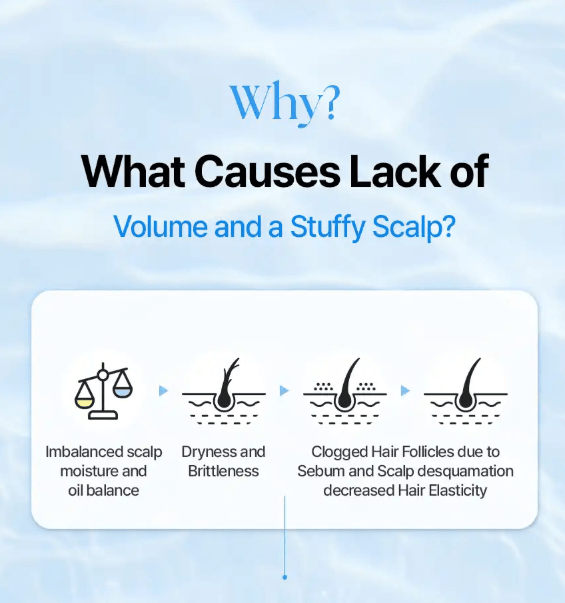 [KUNDAL] Airy Volume Hyaluron Hair Set (Shampoo+Treatment 300ml) Blossom Breeze - Palace Beauty