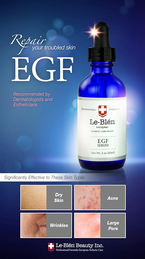 [Le Blen] EGF (Epidermal Growth Factor) Serum(120ml) & GET 2 FREE serum(30ml/$130) - Palace Beauty
