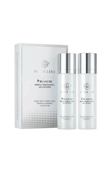[MAGIS LENE] Blanche Triple Whitening All In One 1+1 120mL(4oz) + 120mL(4oz) - Palace Beauty