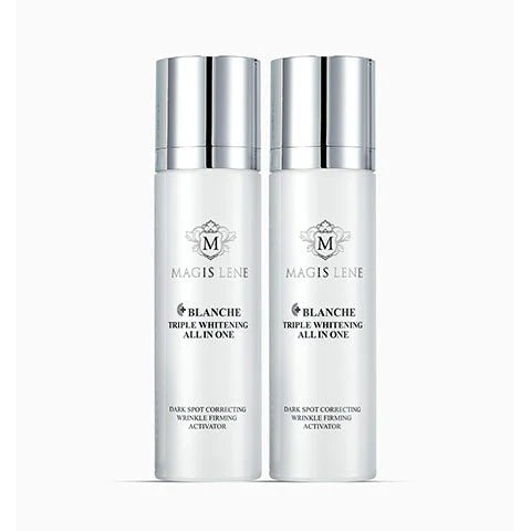 [MAGIS LENE] Blanche Triple Whitening All In One 1+1 120mL(4oz) + 120mL(4oz) - Palace Beauty