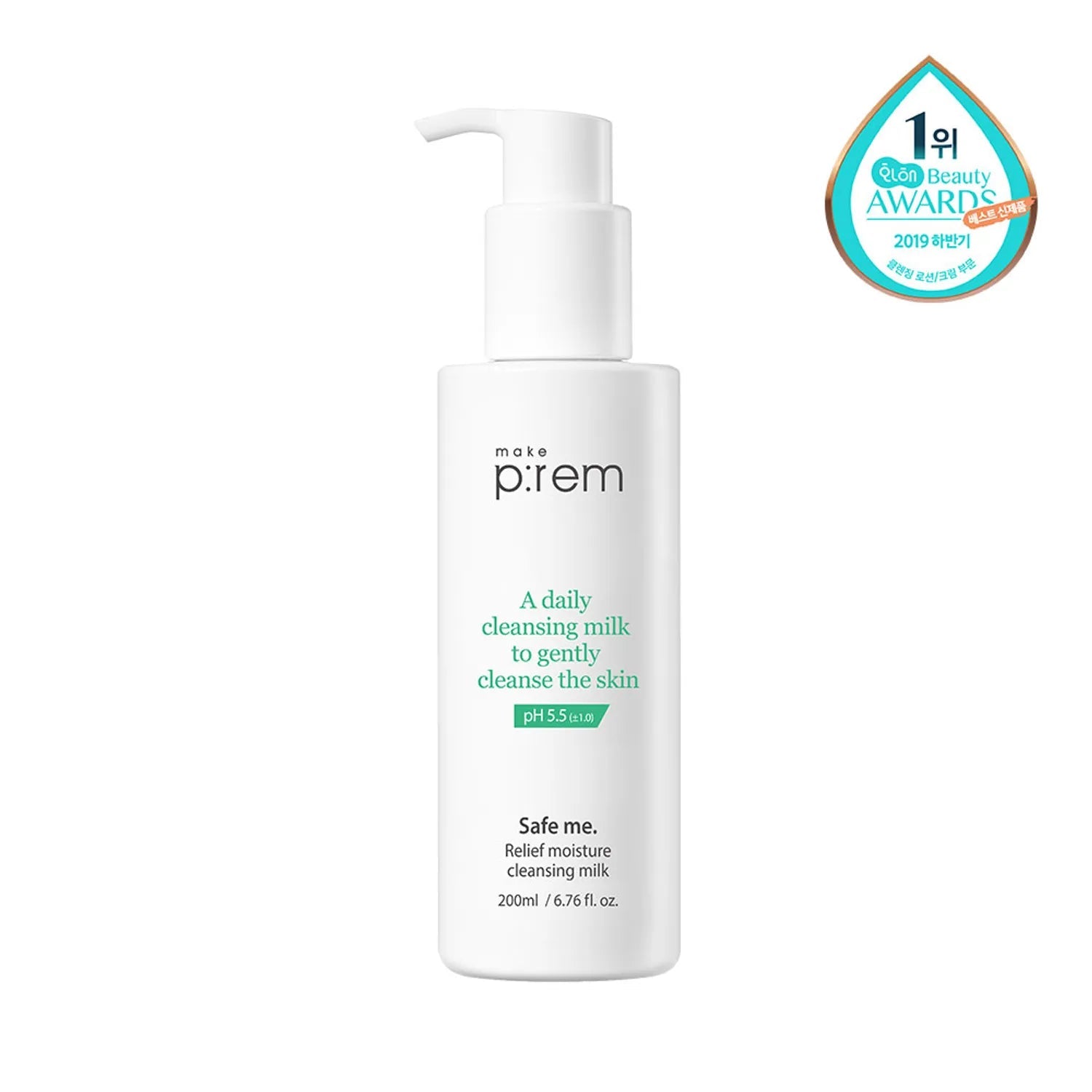 Make P:rem Safe Me Relief Moisture Cleansing Milk 200ml - Palace Beauty