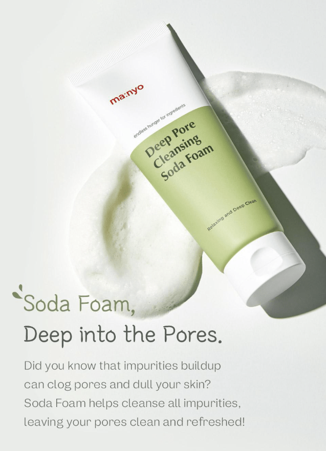 ma:nyo Deep Pore Cleansing Soda Foam 150ml - Palace Beauty