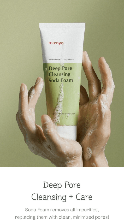 ma:nyo Deep Pore Cleansing Soda Foam 150ml - Palace Beauty
