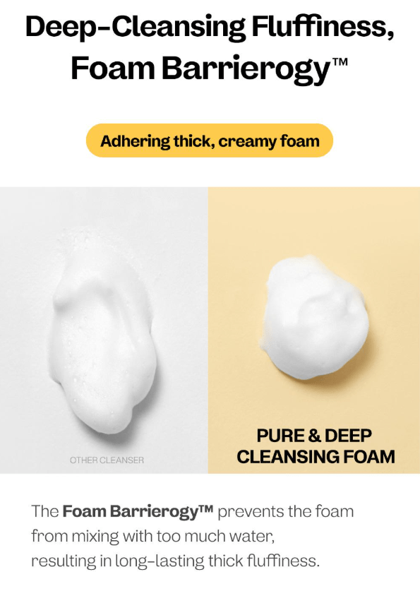 MANYO Pure&Deep Cleansing Foam Vegan 200ml - Palace Beauty