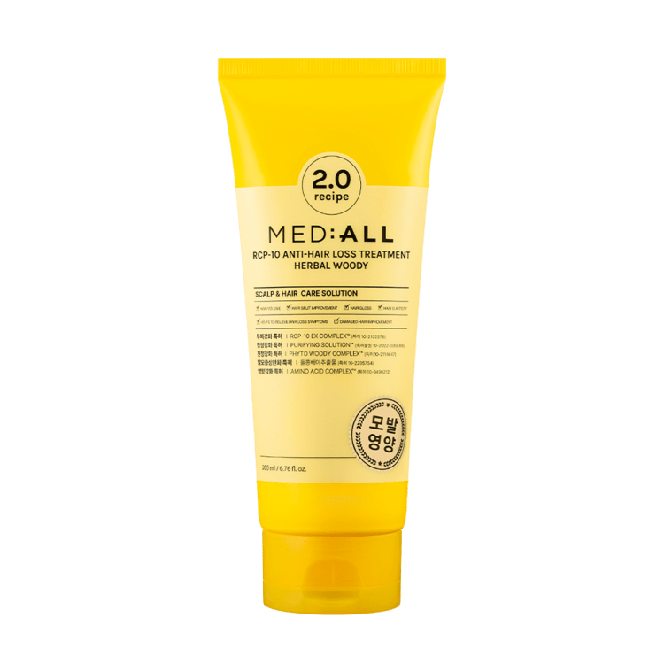 [MED:ALL] RCP10 ANTI HAIR LOSS TREATMENT HERBAL WOODY 200ml - Palace Beauty