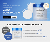 [Medicube] ZERO PORE PAD 2.0 (70pcs) - Palace Beauty