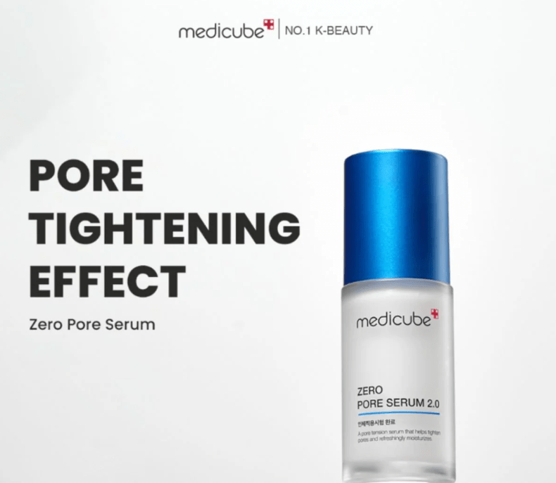 [MEDICUBE] Zero Pore Serum 2.0 (37ml) - Palace Beauty