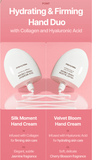 [MEDIfordear] Silk Hand Cream Duo Jasmine&Cherry Blossom (2pc) - Palace Beauty