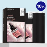 [MEDIHEAL] Collagen Wrapping Serum Mask Firming Volume 1pc or 1box(10pc) - Palace Beauty