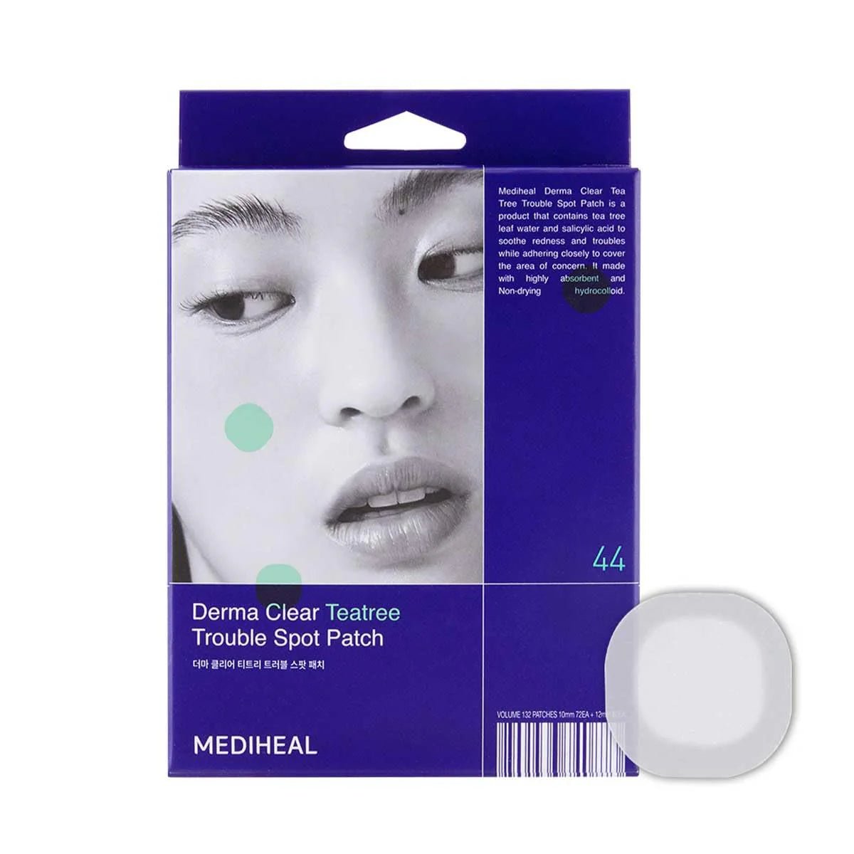 [MEDIHEAL] Derma Clear Msdecassoside Trouble Spot Patch After pop (44 or 132pcs) - Palace Beauty