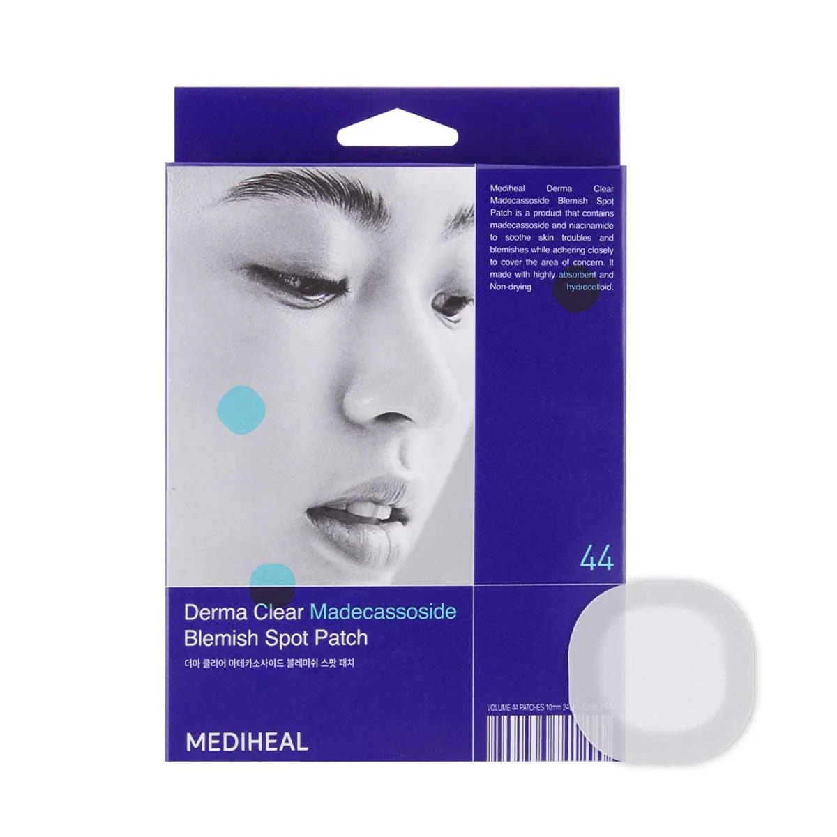 [MEDIHEAL] Derma Clear Msdecassoside Trouble Spot Patch After pop (44 or 132pcs) - Palace Beauty