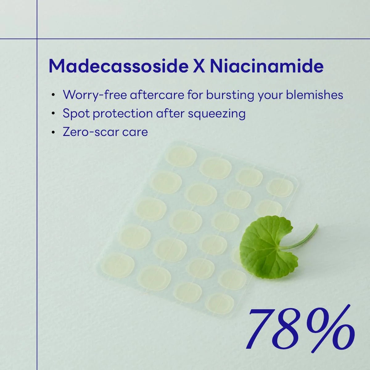 [MEDIHEAL] Derma Clear Msdecassoside Trouble Spot Patch After pop (44 or 132pcs) - Palace Beauty