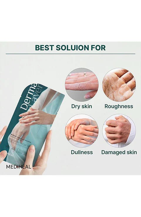 [MEDIHEAL] Derma Layer Hand Mask - Palace Beauty