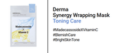 MEDIHEAL Derma Synergy Wrapping Mask MadecassosideXVitamin C 1pc or 1bpx(10pcs) - Palace Beauty