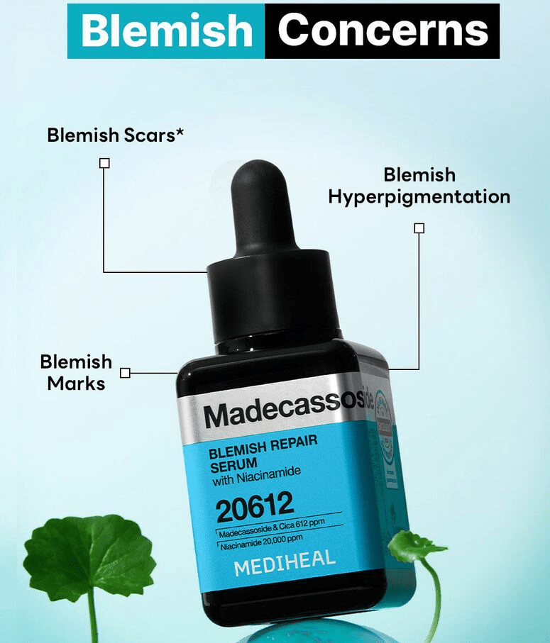 [MEDIHEAL] Madecassoside Blemish Repair Serum 40ml - Palace Beauty