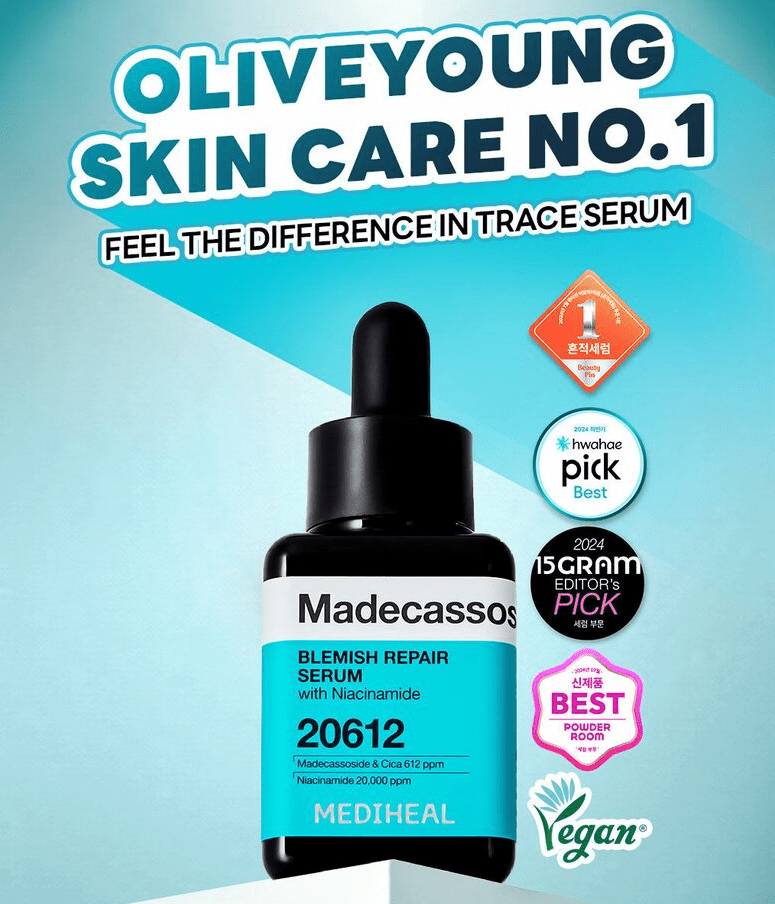 [MEDIHEAL] Madecassoside Blemish Repair Serum 40ml - Palace Beauty