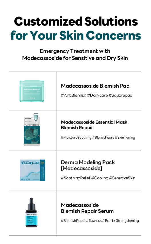 [MEDIHEAL] Madecassoside Essential Mask 1 or 1box(10pcs) - Palace Beauty