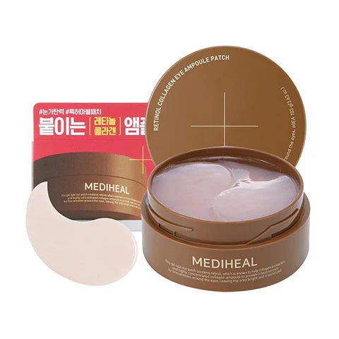 [MEDIHEAL] Retinol Collagen Eye Ampoule Patch (60Pcs) - Palace Beauty