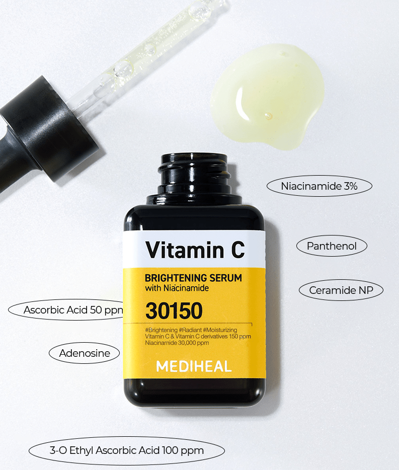 MEDIHEAL Vitamin C Brightening Serum 40ml - Palace Beauty