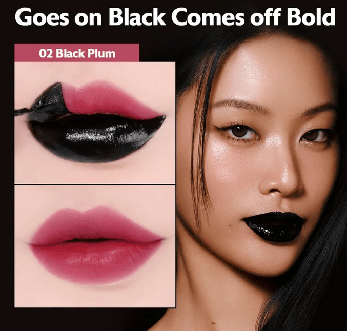 [Milktouch] Black Peel Off Lip Tattoo - 5 Colors - Palace Beauty