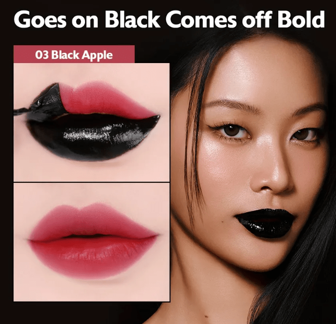 [Milktouch] Black Peel Off Lip Tattoo - 5 Colors - Palace Beauty