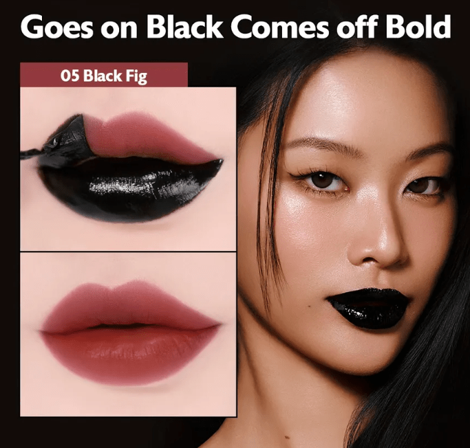 [Milktouch] Black Peel Off Lip Tattoo - 5 Colors - Palace Beauty