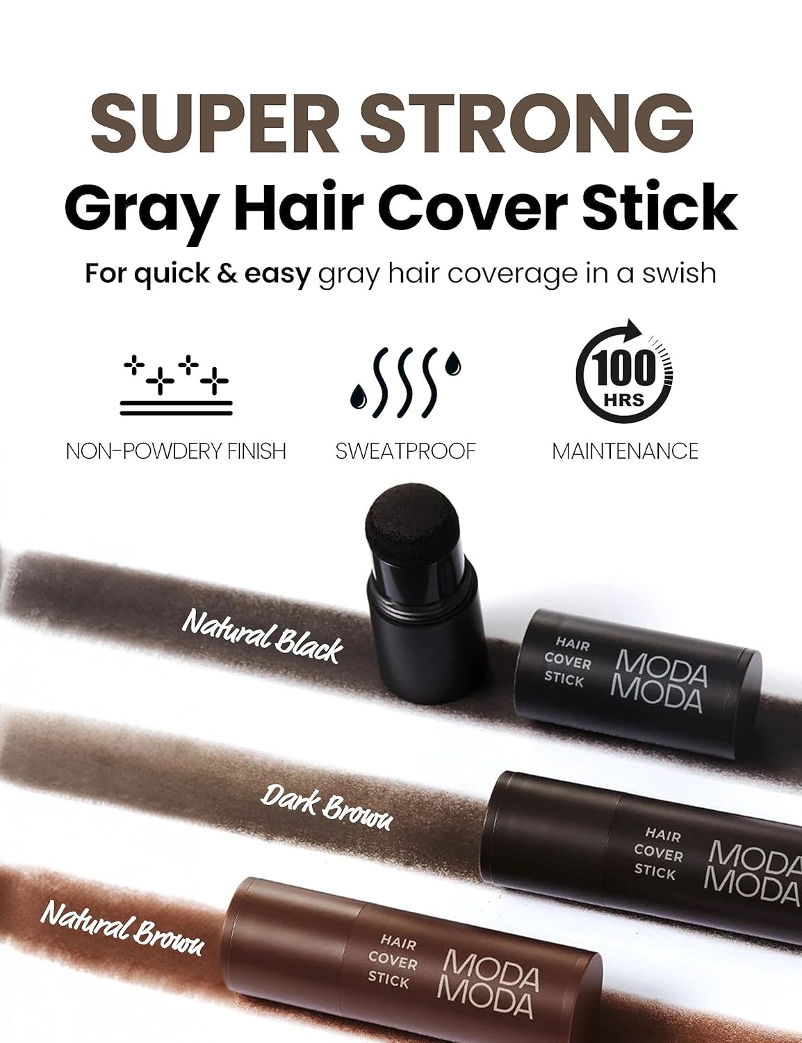 [MODAMODA] Pro - Change Hair Cover Stick (3colors) (3.5g/0.12oz) - Palace Beauty