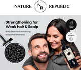 [Nature Republic] Black Bean Anti - Hair Loss Shampoo (1L/33.8fl.oz) - Palace Beauty