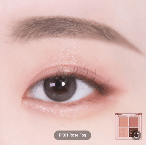 [&nd by rom&nd] Mellow Eye Palette 2.4g (3 Options) - Palace Beauty