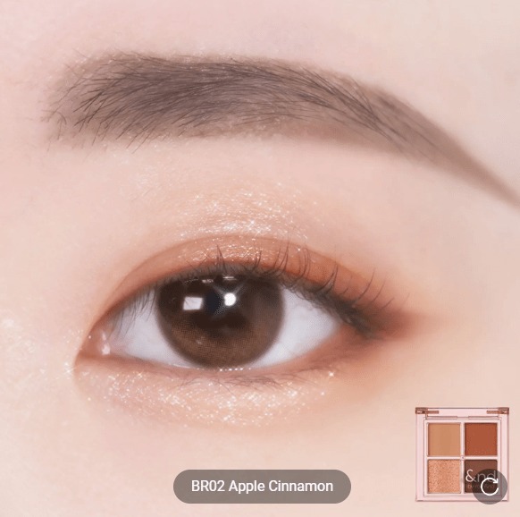 [&nd by rom&nd] Mellow Eye Palette 2.4g (3 Options) - Palace Beauty