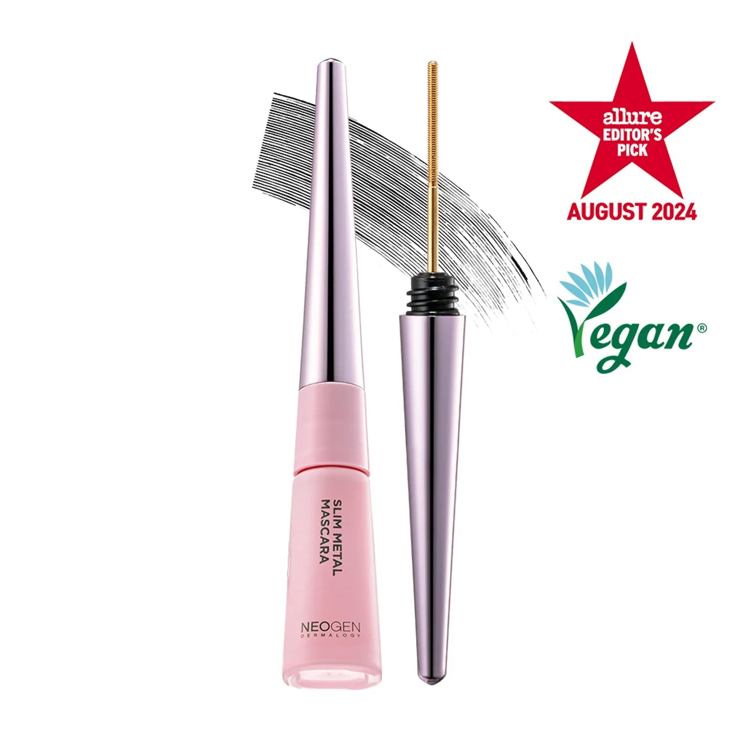 [Neogen] Slim Metal Mascara Black (with refill) - Palace Beauty