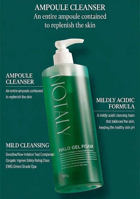 [NOTALY] Halo Gel Foam (500g/16.90fl.oz) - Palace Beauty